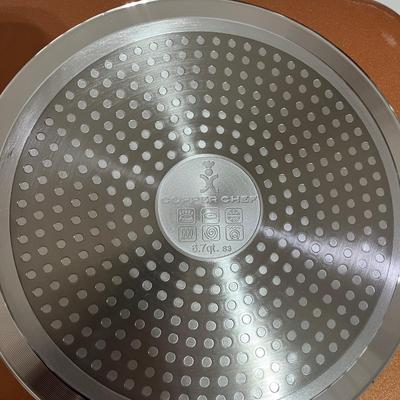 Copper Chef Induction Cooktop & Two Copper Chef Pans (G-MG)