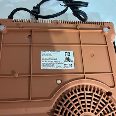 Copper Chef Induction Cooktop & Two Copper Chef Pans (G-MG)