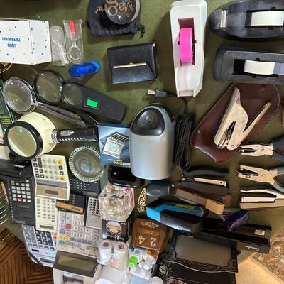 Office supplies lot