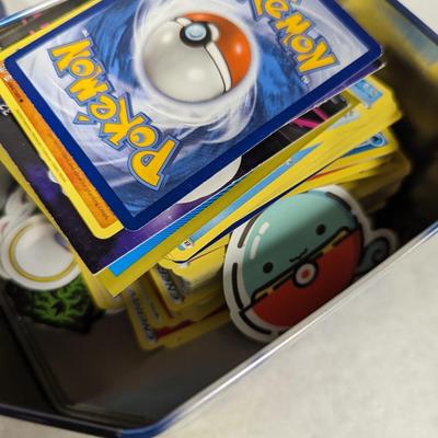 Tin Of Pokemon Cards 1 Package Is Sealed