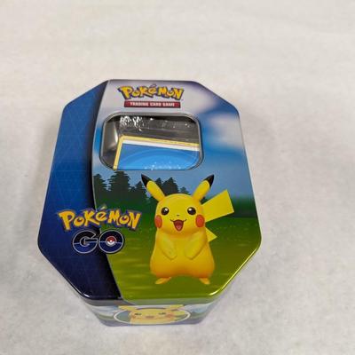 Tin Of Pokemon Cards 1 Package Is Sealed