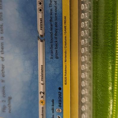 Binder Of Pokemon Cards 2020's