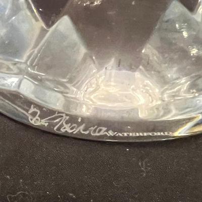 Seahorse Collection By Waterford Inc. Tom Brennan Signed Pedestal Bowl (LR-RG)