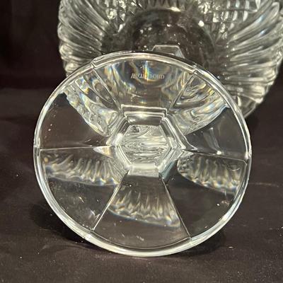 Seahorse Collection By Waterford Inc. Tom Brennan Signed Pedestal Bowl (LR-RG)