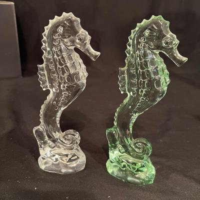 Seahorse Collection By Waterford Inc. Tom Brennan Signed Pedestal Bowl (LR-RG)
