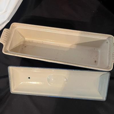 NIB Le Creuset Buffet Casserole Dish & Covered Dish (G-MG)