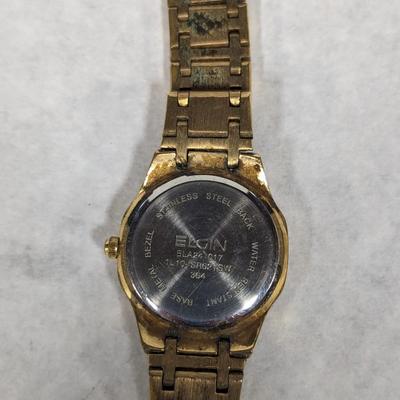Lady Elgin ELA24-017 Diamond Quartz Gold Women's Wristwatch
