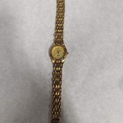 Lady Elgin ELA24-017 Diamond Quartz Gold Women's Wristwatch
