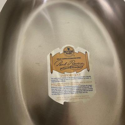 1801 Paul Revere Signature Collection Copper Pans(G-MG)
