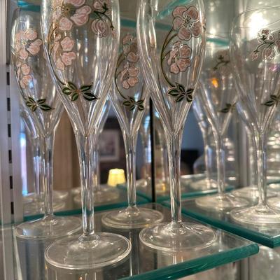 Champagne flutes set of 4