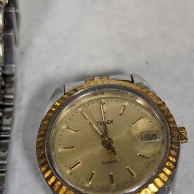 Assortment Of Watches Elgin Benrus Seiko Timex