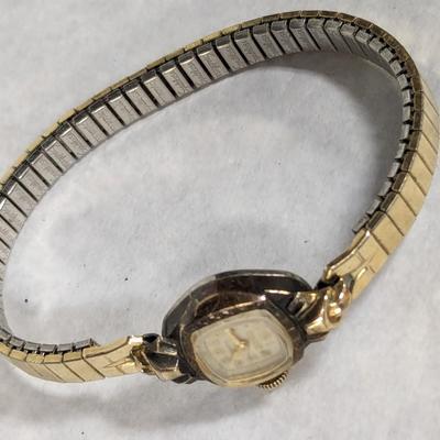 Vintage Hallmark Brand Swiss Ladies 10K Watch