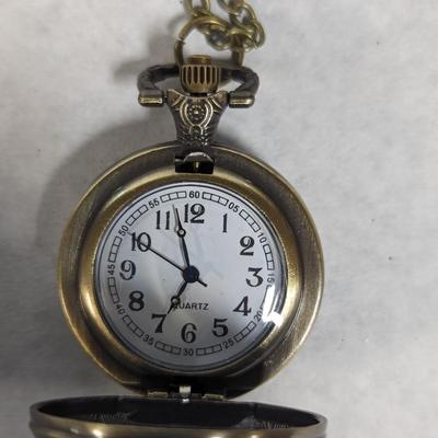 “Save America Again” Donald Trump Pocket Watch 2024 With Chain