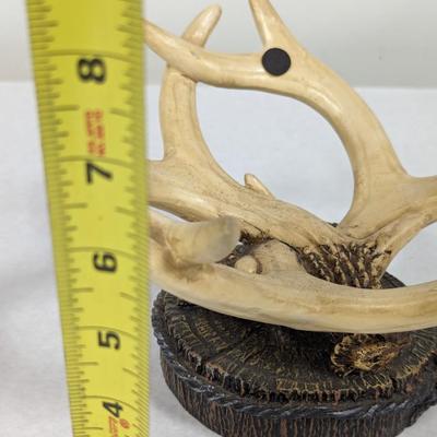 Antler Decor Decorative Centerpiece Bowl