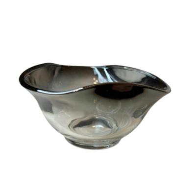 Vintage Mid-Century Modern Black Smoke Bowls Set of 4 Dorothy Tharpe Style Bowls