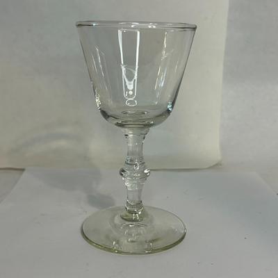 Vintage, Mid-Century Flawless, Heavy Crystal Cordial Glass