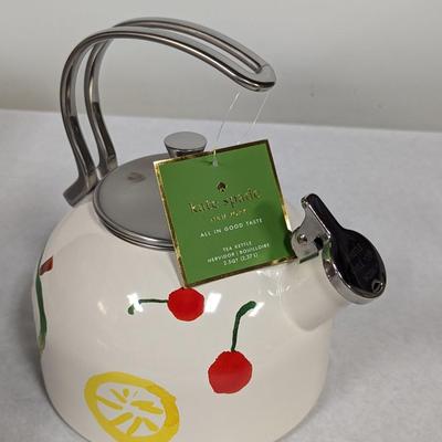 Kate Spade Lenox Tea Kettle With Box