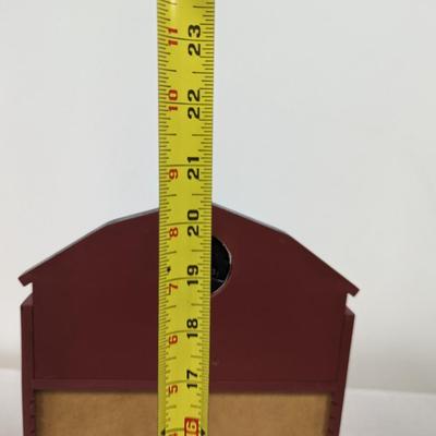 Wooden Barn Calendar With Day Dividers & Drawers