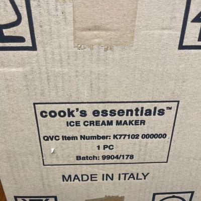 Cooks Essential Ice Cream Maker