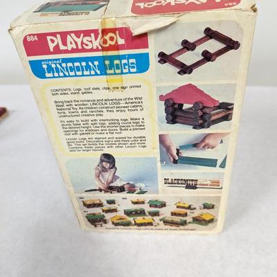 Vintage Playskool Lincoln Logs