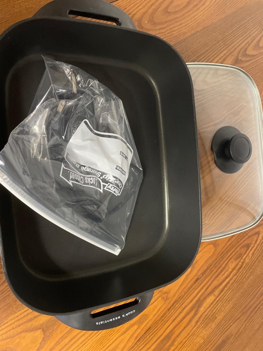 Large rectangle Electric skillet