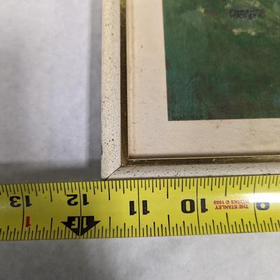 Framed Florence Kroger Cat Art