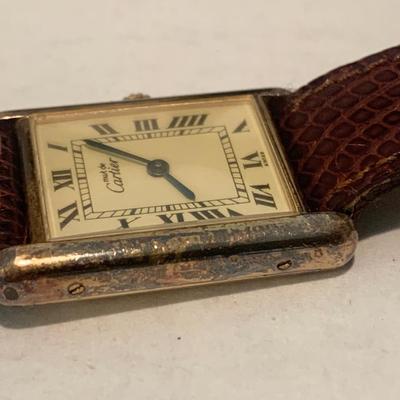 Cartier Argent Wristwatch G20M