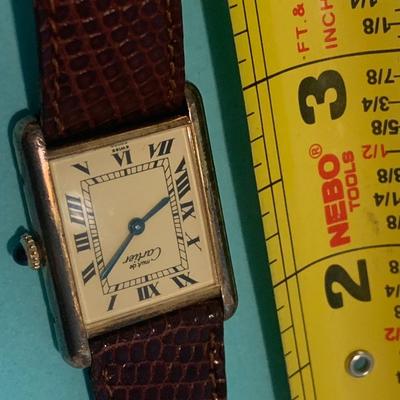 Cartier Argent Wristwatch G20M