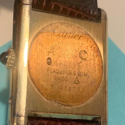 Cartier Argent Wristwatch G20M