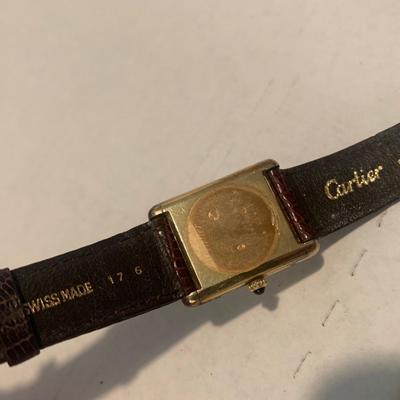 Cartier Argent Wristwatch G20M