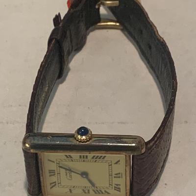 Cartier Argent Wristwatch G20M