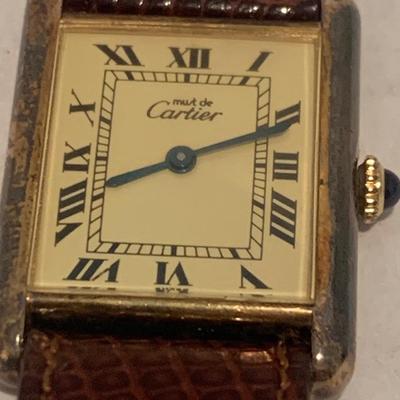 Cartier Argent Wristwatch G20M