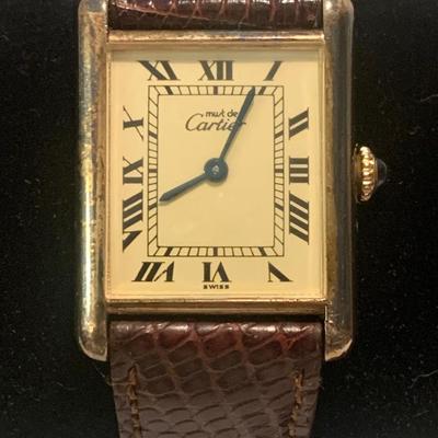 Cartier Argent Wristwatch G20M