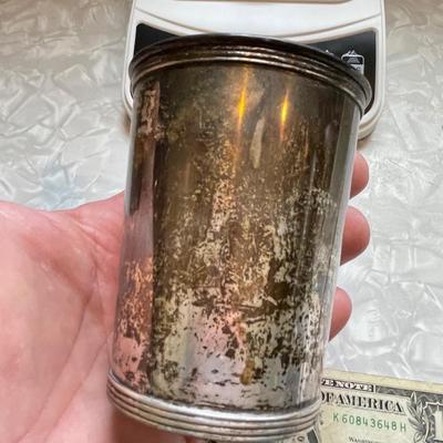 Alvin Sterling Mint Julep Cup