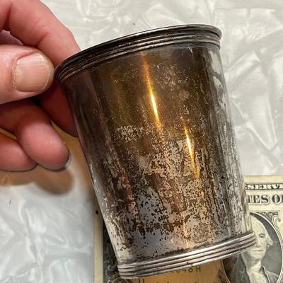 Alvin Sterling Mint Julep Cup