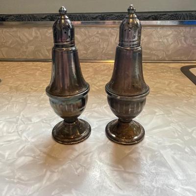 Duchin Weighed Sterling Shaker Set