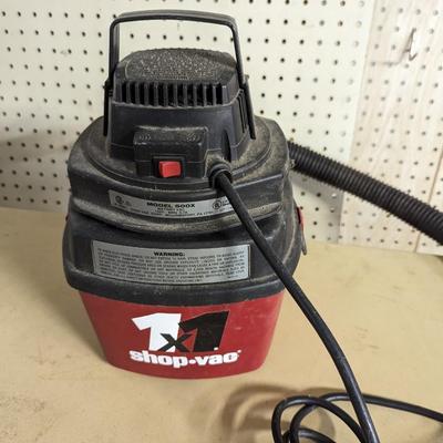 Shop Vac Model 500x