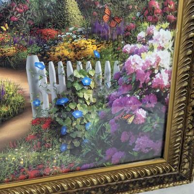 Framed Garden To The Lighthouse Art