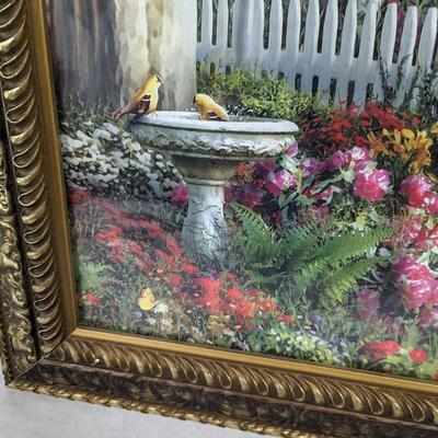 Framed Garden To The Lighthouse Art