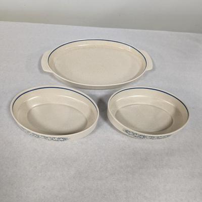 Temper=Ware By Lenox Dewdrops Serving Dishes
