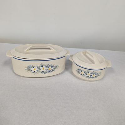 Temper=Ware By Lenox Dewdrops Serving Dishes