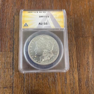 1897-S $1 Silver Morgan
