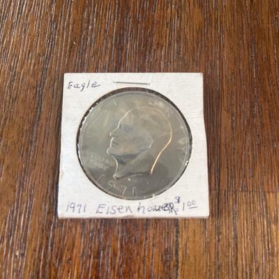 1971 Eisenhower $1