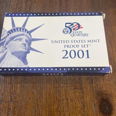 2001 US Mint Proof Set