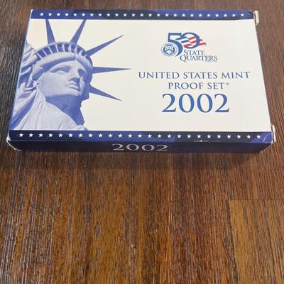 2002 US Mint Proof Set