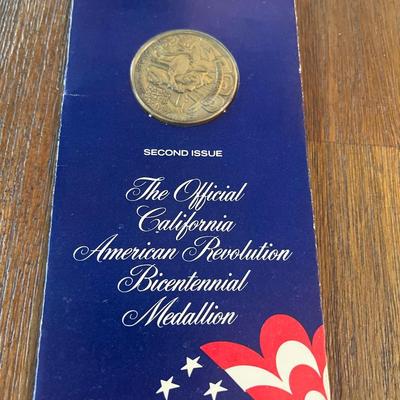 California Bicentennial Medallion