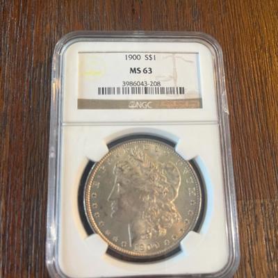 1900 Morgan Silver Dollar