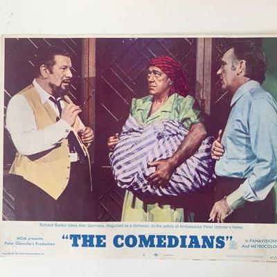 The Comedians original 1967 vintage lobby card
