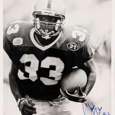 College football player Chuckie Dukes signed photo