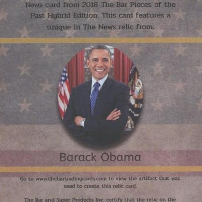 Barack Obama newspaper relic